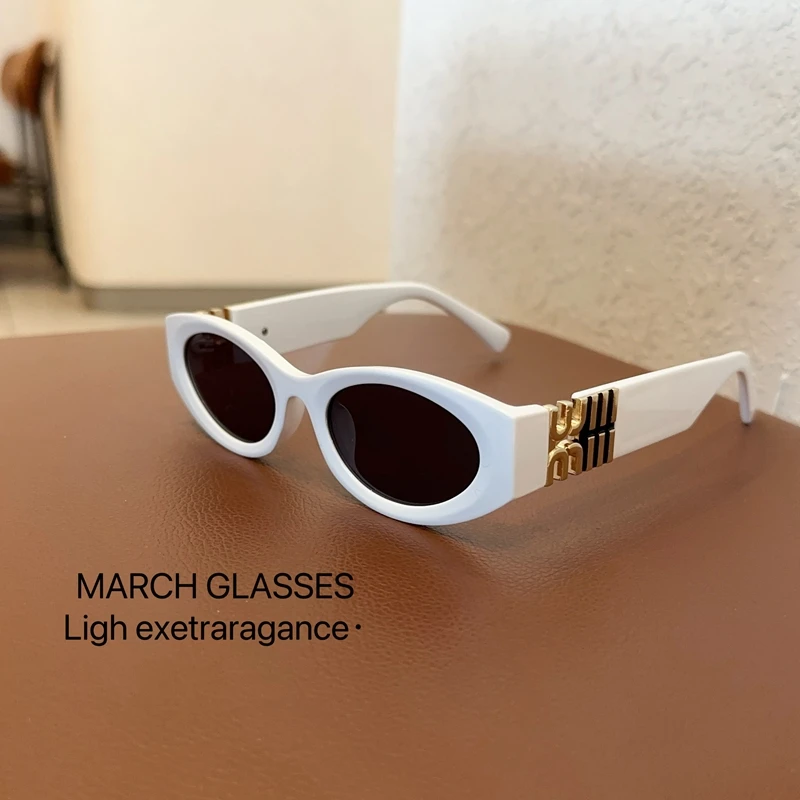 Nouvelles Lunettes de Soleil Ovales Tendance 2026 pour Femmes et Hommes – Style Urbain Rétro Premium – Protection UV400
