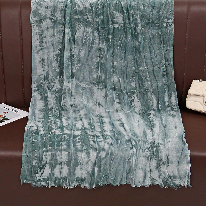 Châle imprimé Floral aquarelle pour femmes, écharpe légère et respirante, douce, en coton rayonne et Viscose tissé, Hijab musulman