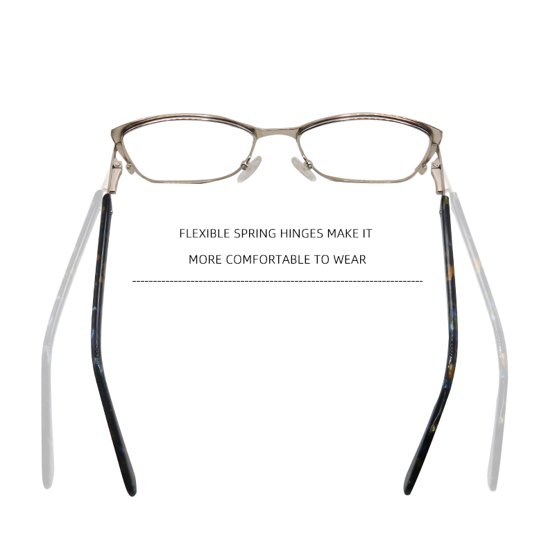 Petite monture de lunettes en œil de chat pour femmes, lunettes optiques, montures de lunettes, vintage, rétro, luxe, mode féminine, 2024