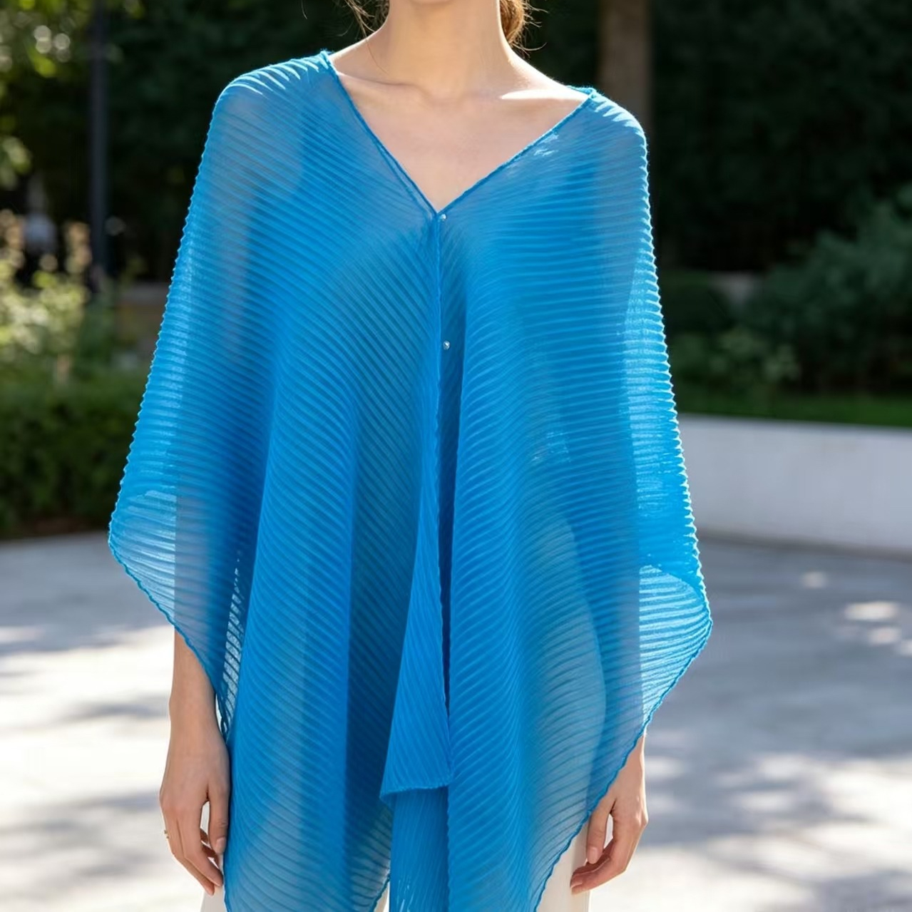 Écharpe d'été en soie pour femmes, 1 pièce, en mousseline de soie, couleur unie, imprimée, serviette de plage, châle élégant