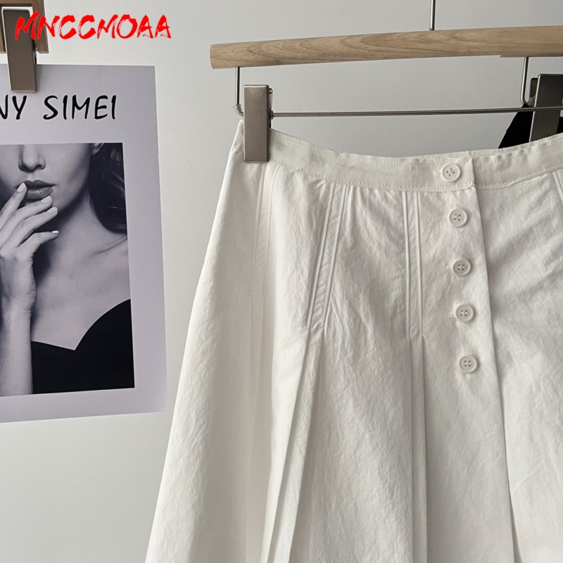 Mini-jupe plissée taille haute pour femme, jupe décontractée d'été en forme de A
