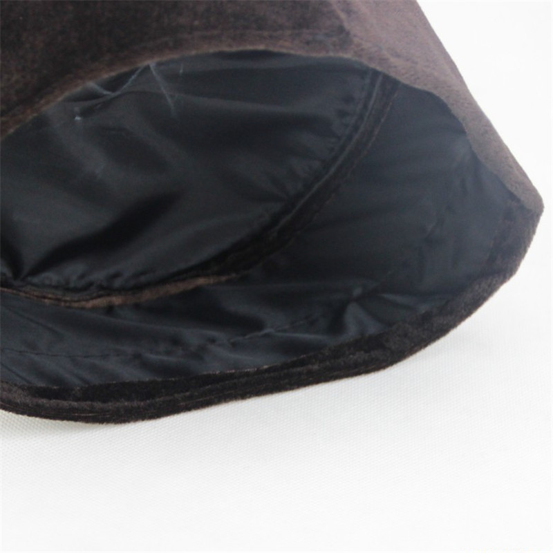 Hommes musulmans chapeau hiver chaud velours chapeaux de prière Islam hommes foulard Bonnet islamique Hijab casquettes arabe Musulman chapeaux casquette
