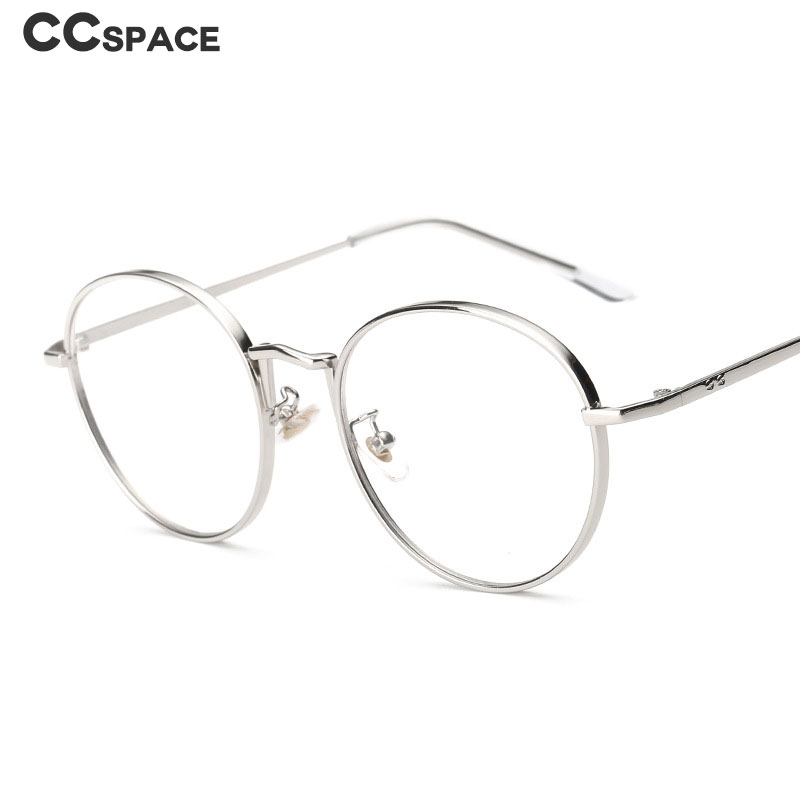 47132 rétro rond Simple lunettes montures hommes femmes optique mode ordinateur lunettes