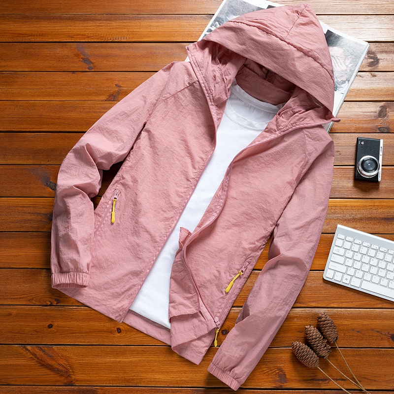 Veste de pêche légère d'été pour homme, protection solaire, veste d'extérieur à capuche zippée, anti-UV, respirante, séchage rapide, pour le cyclisme