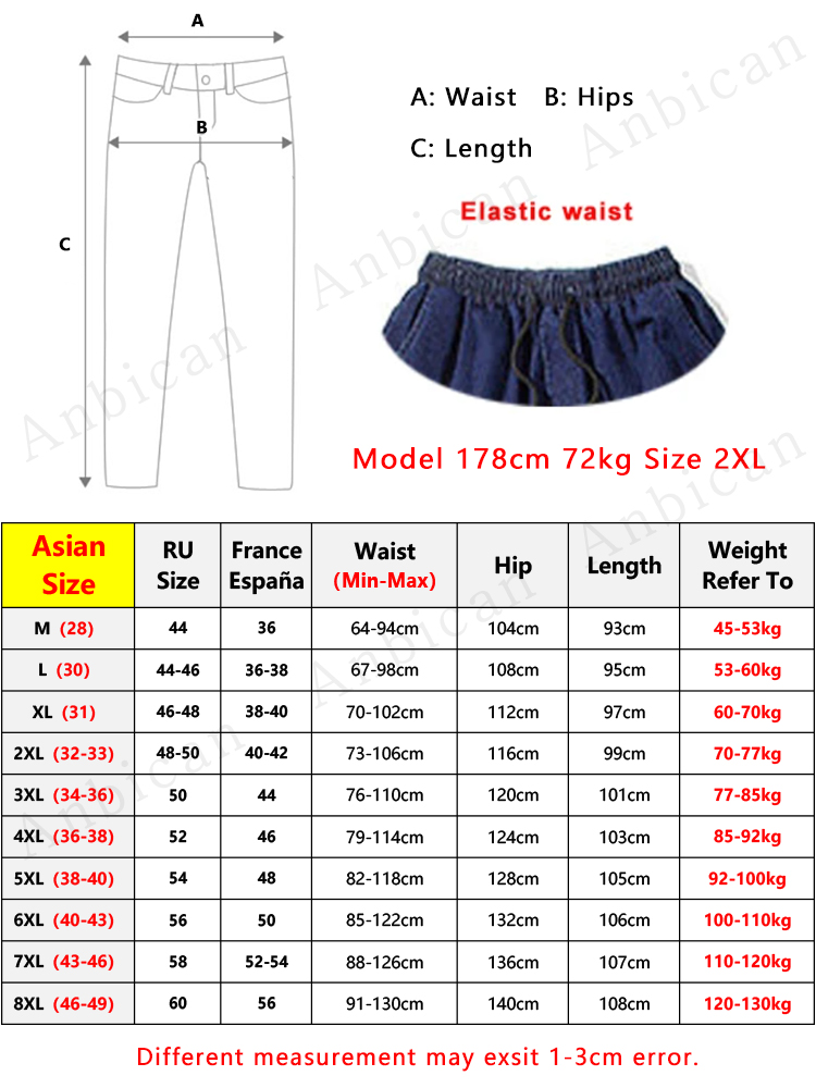 Jean grande taille pour hommes, jogging ample, Streetwear, sarouel, pantalon Cargo, longueur cheville, en Denim