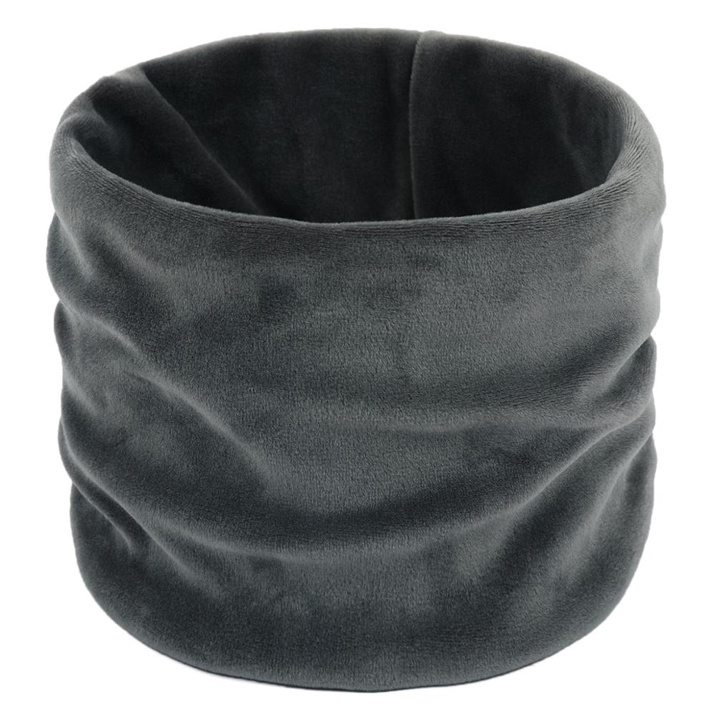 Nouvelle mode unisexe hiver solide Bandana tricot écharpe femmes bandeau sans couture tubulaire chaud anneau enveloppement