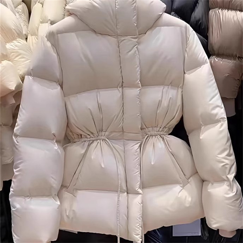 Parkas veste femmes hiver 2025 nouveau coton rembourré manteau femme mode imperméable épaissir chaud vêtements d'extérieur dames pardessus hauts