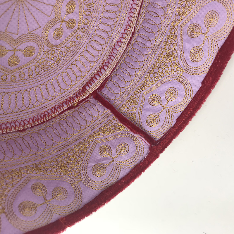Chapeaux de prière musulmans en coton brodé pour hommes, chapeau rouge, turban indien, vêtements d'Arabie saoudite, casquette Kufi, écharpe de mari, islamique juif