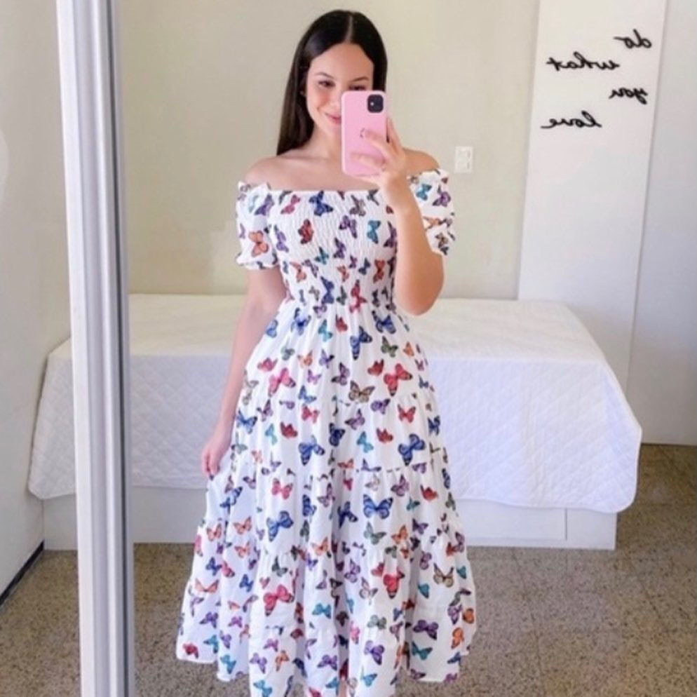 Robes décontractées élégantes pour femmes, à épaules dénudées, imprimé floral, manches courtes, tendances 2026, pour la plage, les anniversaires et les fêtes