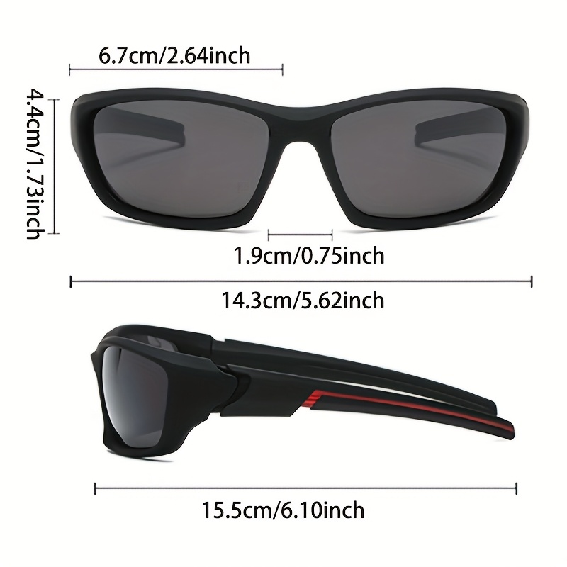 Lunettes de soleil polarisées pour hommes, 5 pièces, mode plein air, sport, pêche, cyclisme, Protection des yeux, Design de luxe, Uv400