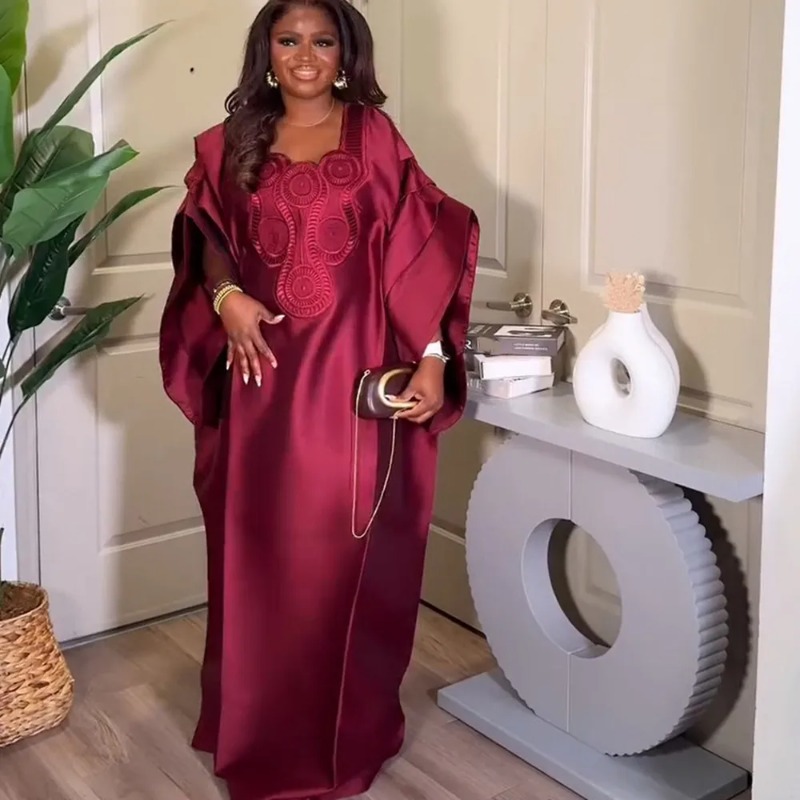 Robes africaines pour femmes, vêtements traditionnels africains, Dashiki Ankara, tenues Abayas, Kaftan musulman, Robe Maxi longue, 2025