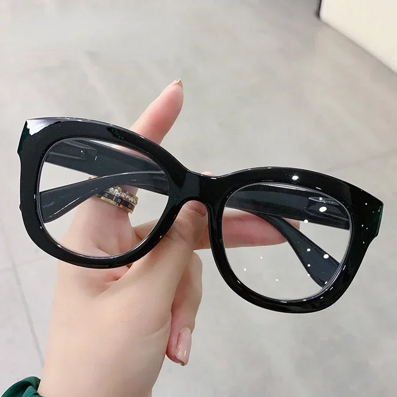Lunettes de lecture anti-lumière bleue pour dames, lentille HD, lunettes dioptriques, lunettes ChimFar Sight, mode vintage, unisexe, 0 à + 4.0