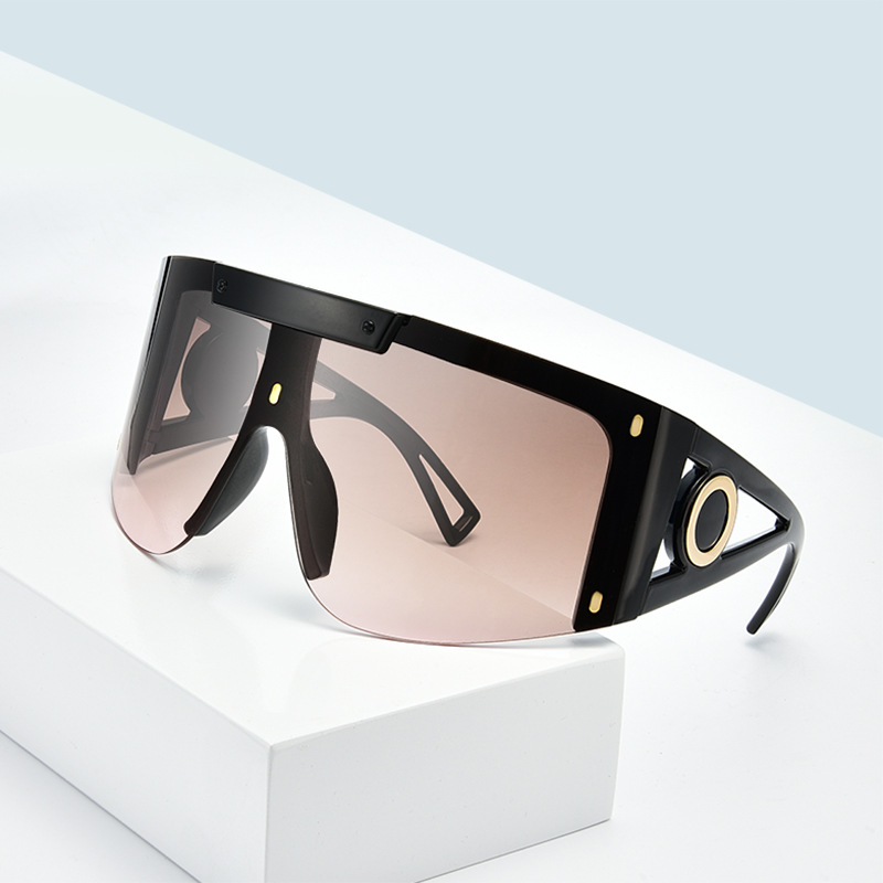 Lunettes de soleil sans bords pour femmes et hommes, de luxe, de styliste, de haute qualité, tendance, UV400, nouvelle collection printemps 2024