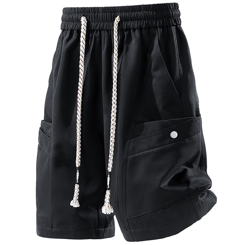Shorts pour hommes en tailles 6XL, 7XL, 8XL, Nouveaux shorts d'été pour hommes, Pantalons décontractés de sport couleur unie, Pantalon de sport fitness cinq-quarts 1502