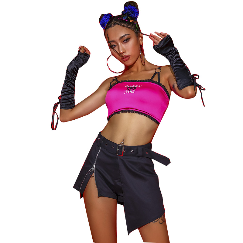 Vêtements Hip Hop Sexy pour femmes, Costume de Jazz pour discothèque Bar Ds Dj Gogo, tenues de chanteur, vêtements de Performance Rave BL7881