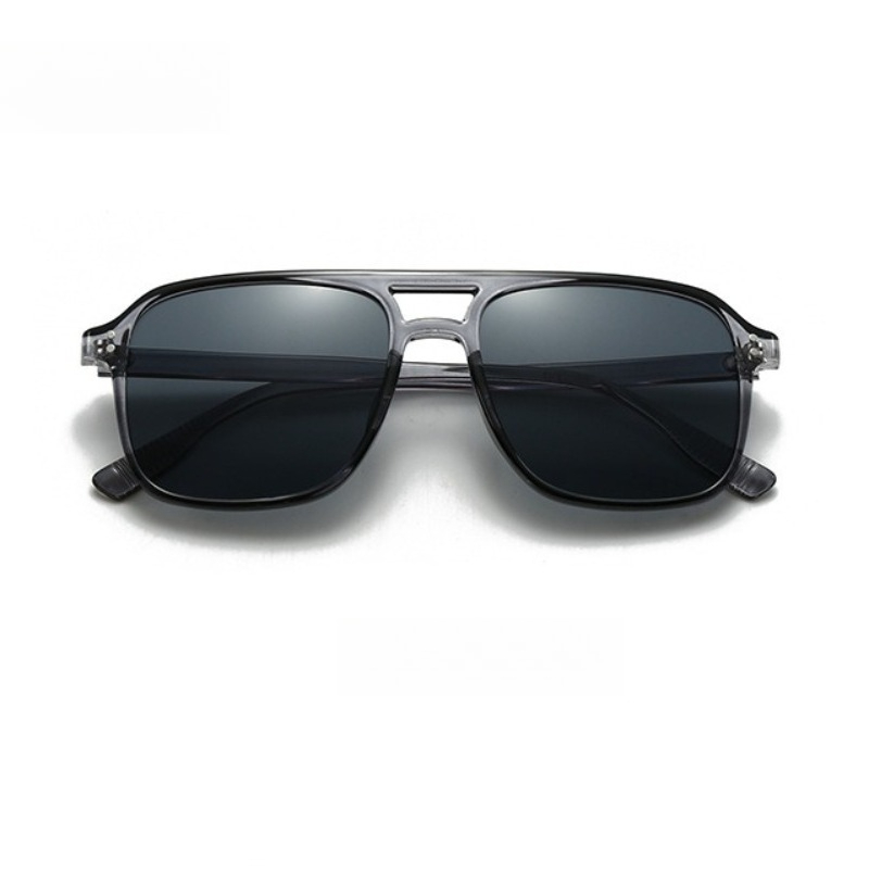 Lunettes de soleil de cyclisme vintage de luxe à double pont pour hommes et femmes, idéales pour la mode, les voyages, la conduite et la pêche, protection UV400