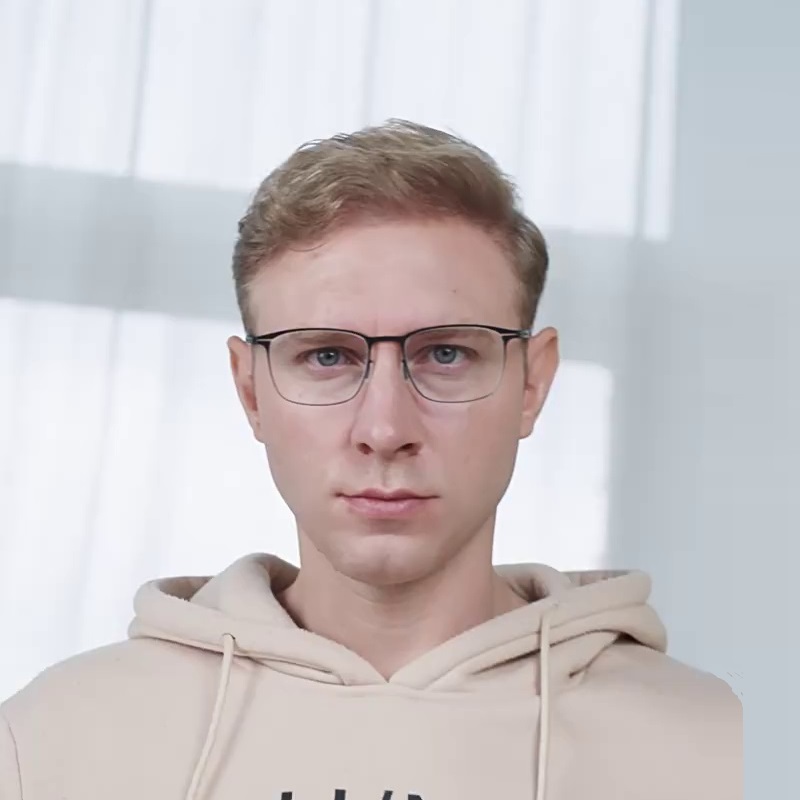 Monture de lunettes de mode pour hommes, sans vis, ultra-légère, fine, carrée, de style professionnel, marque allemande, design classique, 7g, lunettes Veit Top