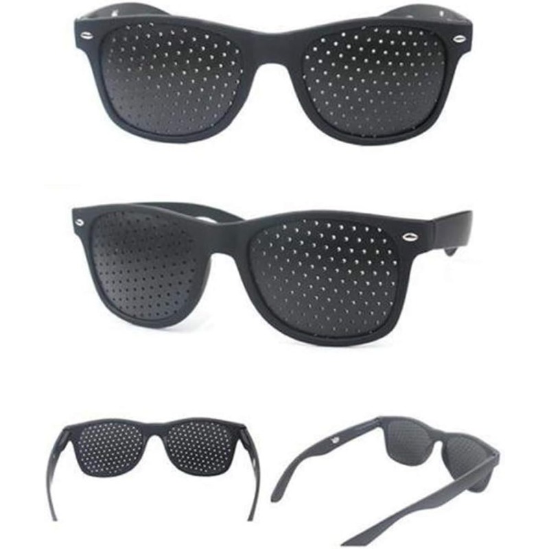 Lunettes de correction de vision-lunettes à trou d'épingle, protection oculaire anti-fatigue, lunettes d'exercice de soin d'amélioration de la vue