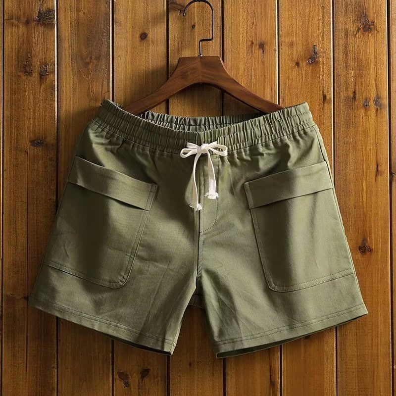Vêtements pour hommes Shorts respirants été sport décontracté coupe ajustée couleur Pure confortable léger athlétique à la mode
