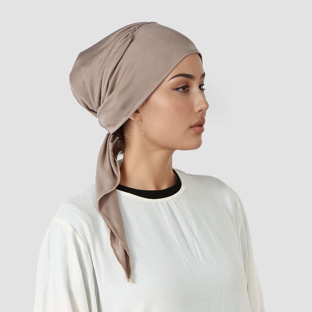 Hijab instantané en jersey musulman, turban à nouer, foulard élastique ethnique, chapeau islamique, bonnet tendance pour femme, turban féminin