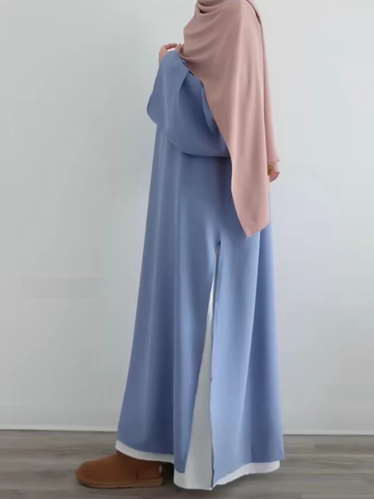 Ensemble de robes 2 pièces pour femmes, abayas de fête, caftan, caftan, arabe saoudien, dubaï, ramadan, Eid Abaya