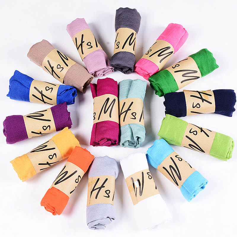 Écharpes et châles coupe-vent pour femmes, style ethnique, couleur unie, en coton, chaudes, pour l'hiver et le printemps, cadeau