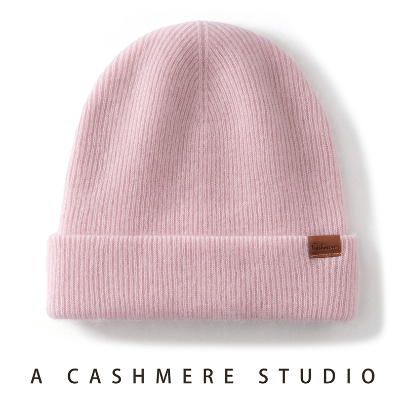 Chapeaux d'hiver pour femmes/hommes, bonnets décontractés d'extérieur, tricotés en cachemire, bonnets épais à deux couches, coupe-vent, casquette chaude pour unisexe