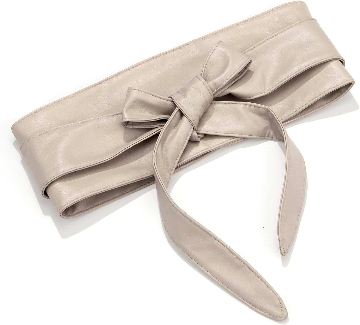 Obi ceintures pour femmes robes large Corset ceinture mode en cuir souple Wrap Cinch ceinture de taille