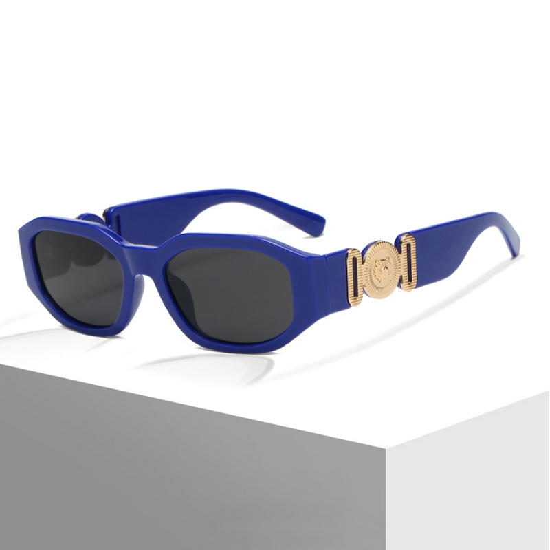 Lunettes de soleil carrées vintage à petit cadre pour hommes et femmes, lunettes de soleil de voyage populaires, nuances, lunettes UV400, créateur de marque de luxe, mode