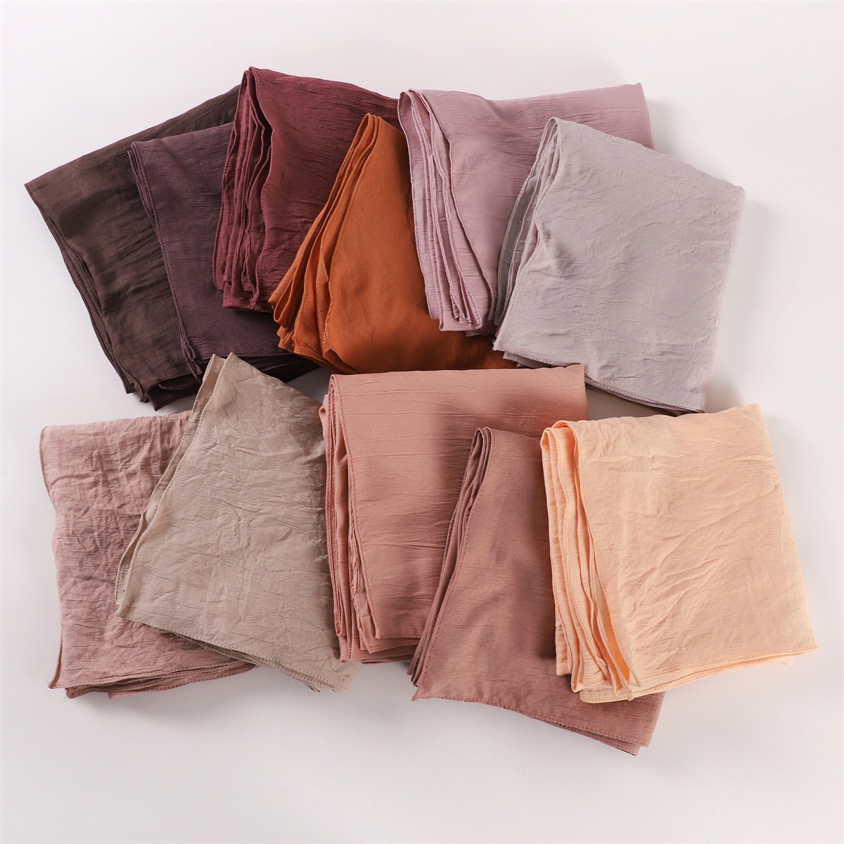 Foulard Long froissé pour femmes, couleur unie, protection solaire froissé, châle doux, en Viscose, châles enveloppants, nouvelle collection été