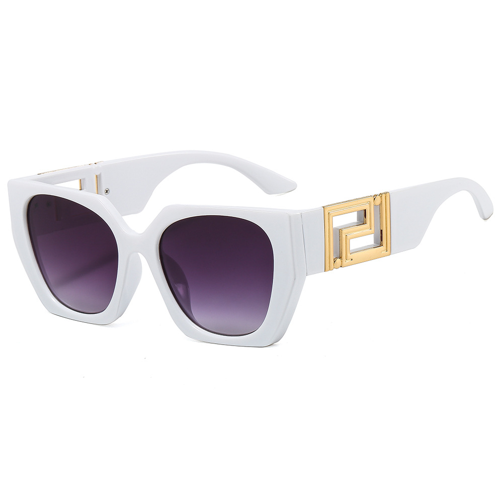 Lunettes de soleil carrées surdimensionnées pour femmes, Vintage, tendance, nuances dégradées, marque de luxe, Design, lunettes de mode