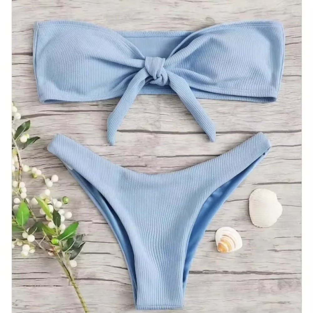Sexy bas de Bikini femme 2025 maillot de bain taille basse bas couleur unie maillots de bain string maillots de bain brésilien maillot de bain été