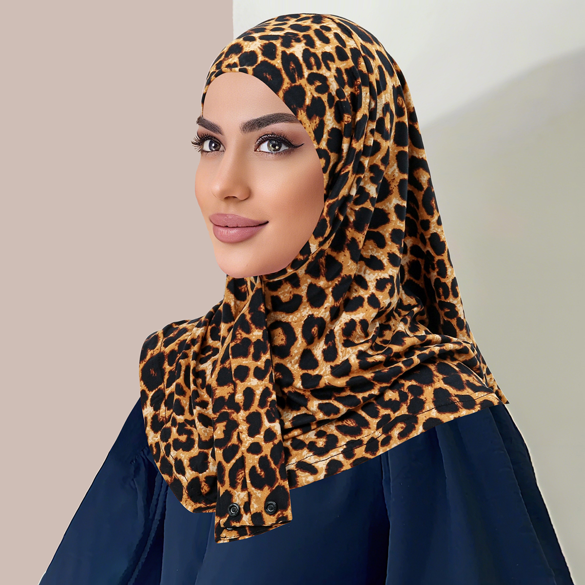 Hijabs instantanés imprimés à la mode pour femme, Jersey, casquette intérieure, Turban, foulards de tête, chapeau musulman islamique, Bonnet, Ramadan