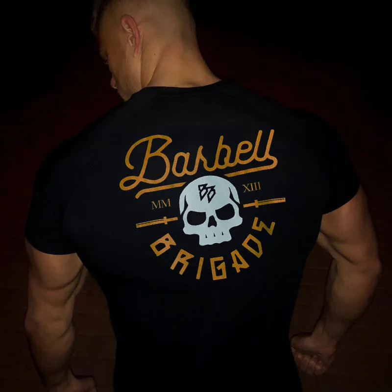 Dean M-T-shirt de sport pour homme, rashgard fit, pour course à pied, fitness, élastique, marque de sport, basketball, Y-T