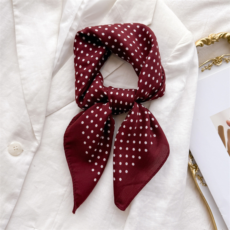 Marque de luxe châle carré écharpe pour femmes coton lin Hijab mode enveloppes foulard femme bandes de cheveux ruban bandeau Bandana