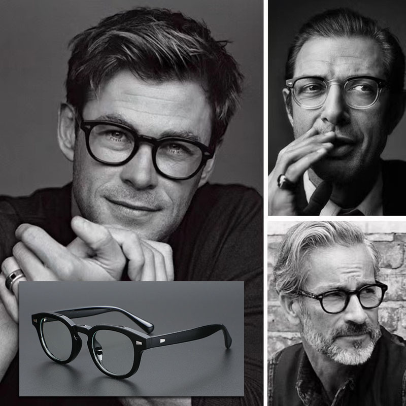 Monture de lunettes optiques classiques pour hommes et femmes, lunettes de mode vintage, lunettes de créateurs, marque de luxe, myopie, délinquants