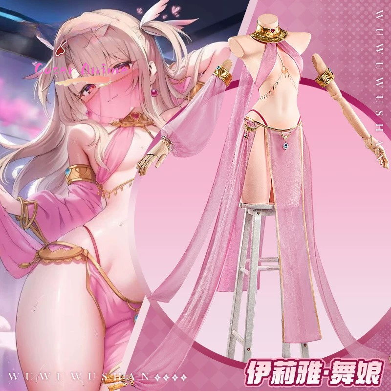 Costume de danseuse FGO Illyasviel, tenue privée pour filles Loli