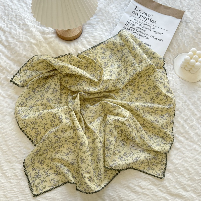 Mode mouchoir coton cou foulards femmes enveloppes carrées mignon Bandana tête cheveux écharpes 70x70 cm petit foulard sac écharpe