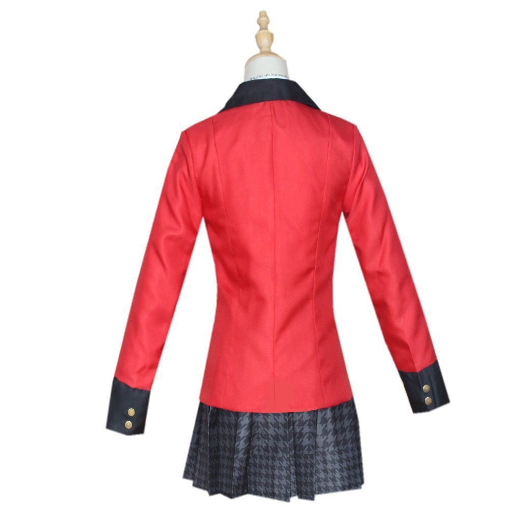 Costume de Cosplay Anime Kakegurui Jabami Yumeko, Costume d'halloween Sayaka, joueur compulsif, uniforme JK pour écolières japonaises, Halloween Cos