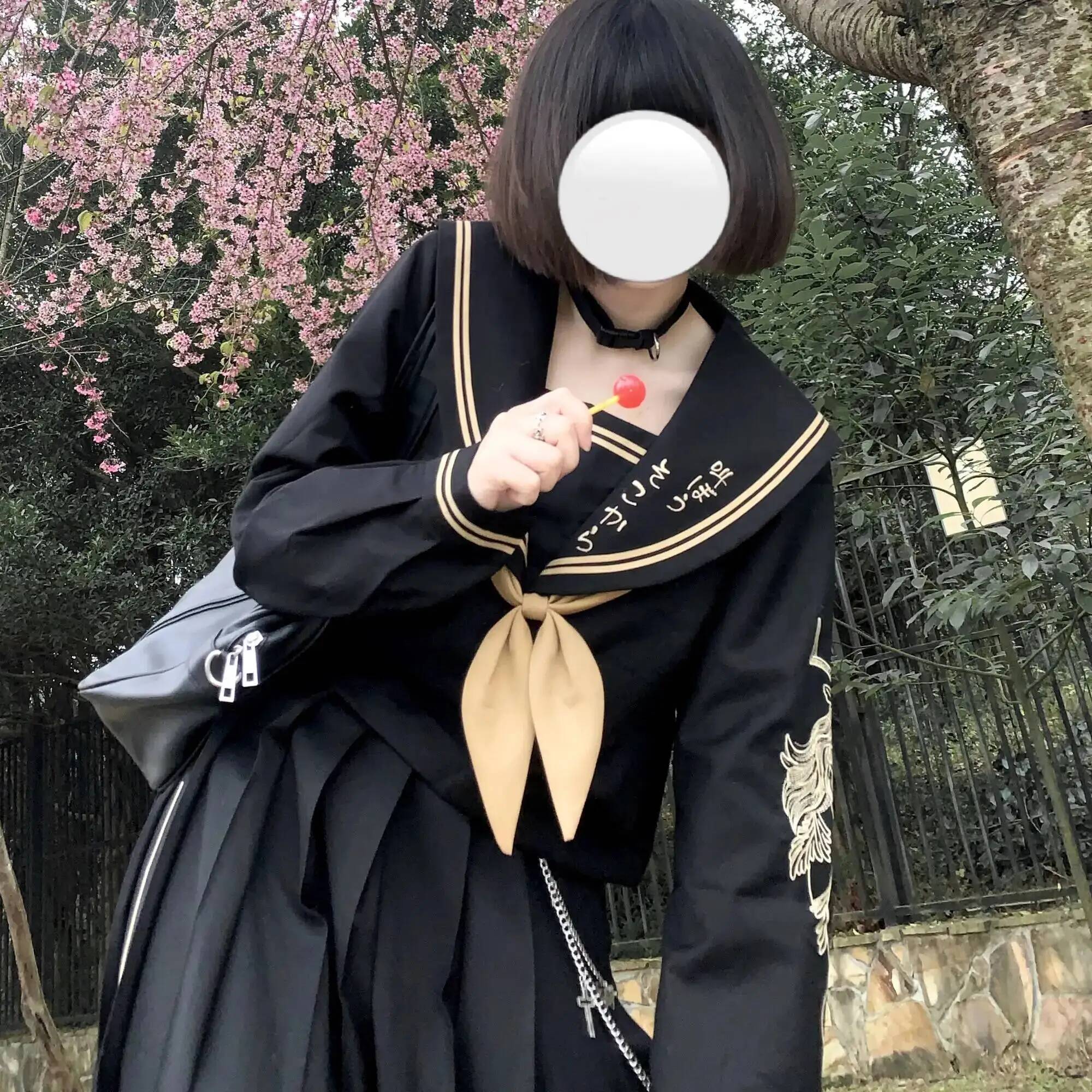 Uniforme d'écolière japonaise JK, veste à manches longues de style collège coréen