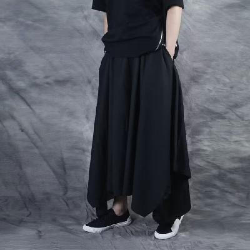 Large Hanfu chinois Style Harajuku Hakama Kimono Tang décontracté hommes 2023 pantalons masculins uniformes hommes Kendo pantalon samouraï pantalon