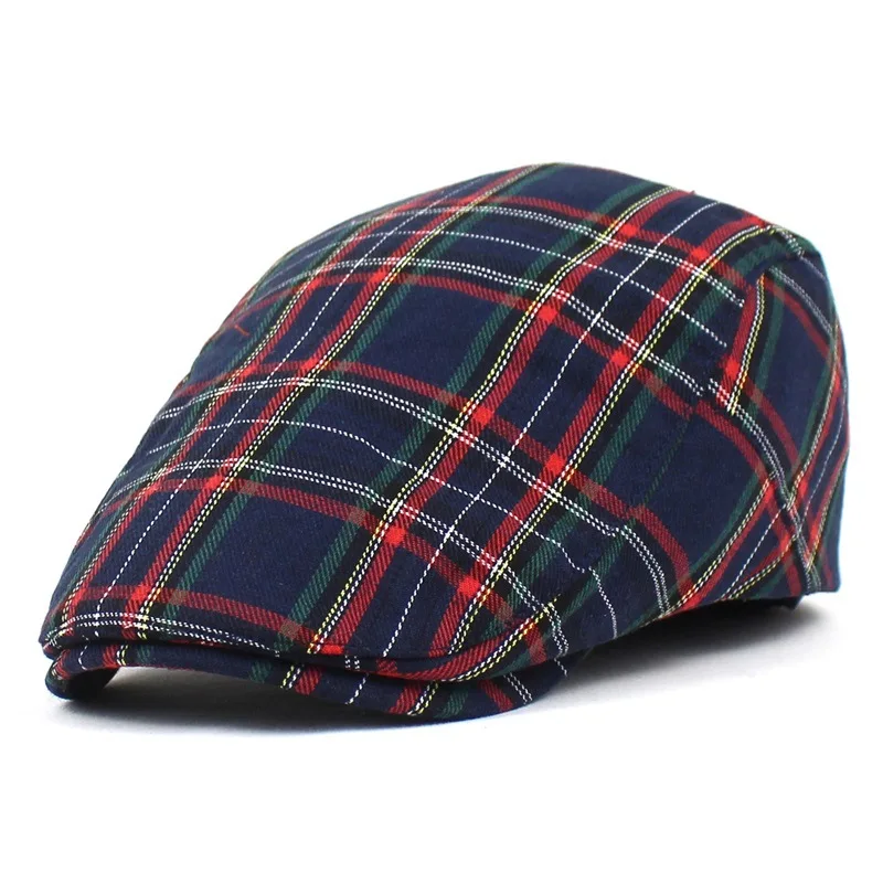 Béret Vintage chapeaux hommes femmes unisexe bérets gavroche chapeau printemps automne chapeaux casquette à visière décontracté avant casquettes réglables