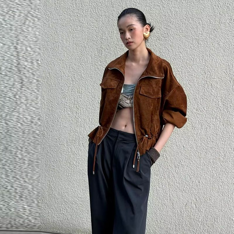 Nouvelles vestes pour femmes automne 2026 – Manteaux amples et chauds pour jeunes femmes, style chic, mode urbaine, manches longues, pour les vacances d'automne