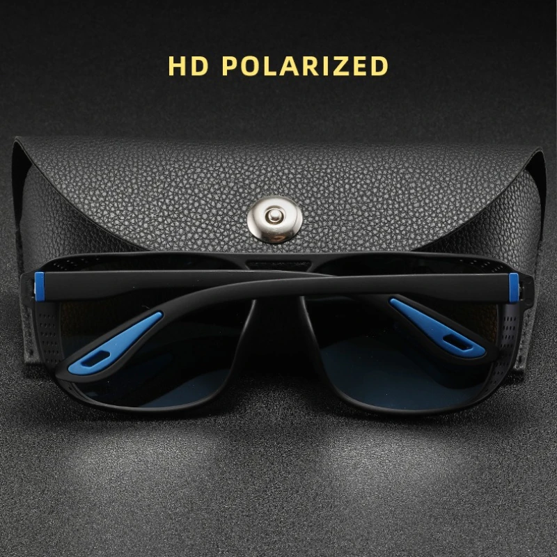 Nouvelles lunettes de soleil polarisées hommes femmes coupe-vent cyclisme conduite sport décontracté lunettes de soleil passionnés de plein air UV400 lunettes mâle