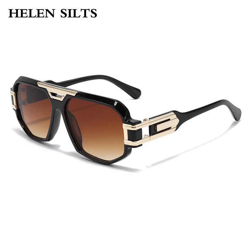 Lunettes de soleil carrées vintage pour femmes, surdimensionnées, mode, UV400, classiques, rétro, lunettes de soleil pour femmes