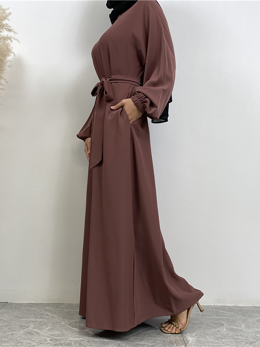 Robe Hijab pour Femme Musulmane, Vêtement Islamique Modeste, Ramadan, Caftan Marocain, Turquie, Abaya