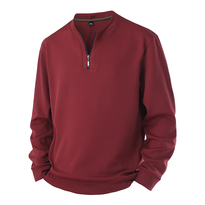 9XL nouveau dans hommes sweat demi pull zippé mâle grande taille automne hiver manches longues grand Plus polaire haut chaud de haute qualité