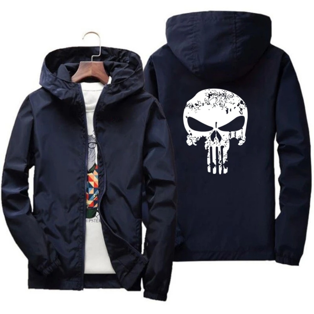 Veste à capuche décontractée pour printemps et été, coupe-vent ample, tendance et à la mode, coupe-vent de cyclisme en plein air imperméable