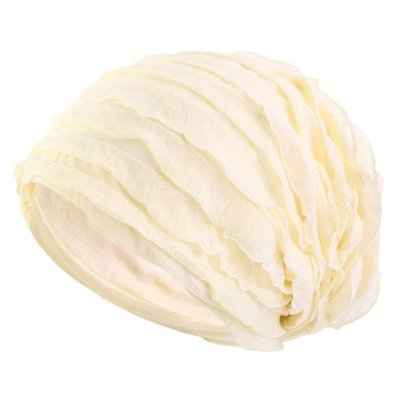 Nouveau femmes Baggy Slouchy Turban doux tricot vache persienne bonnet chapeau élastique léger respirant chimio casquettes décontracté mince tête enveloppement