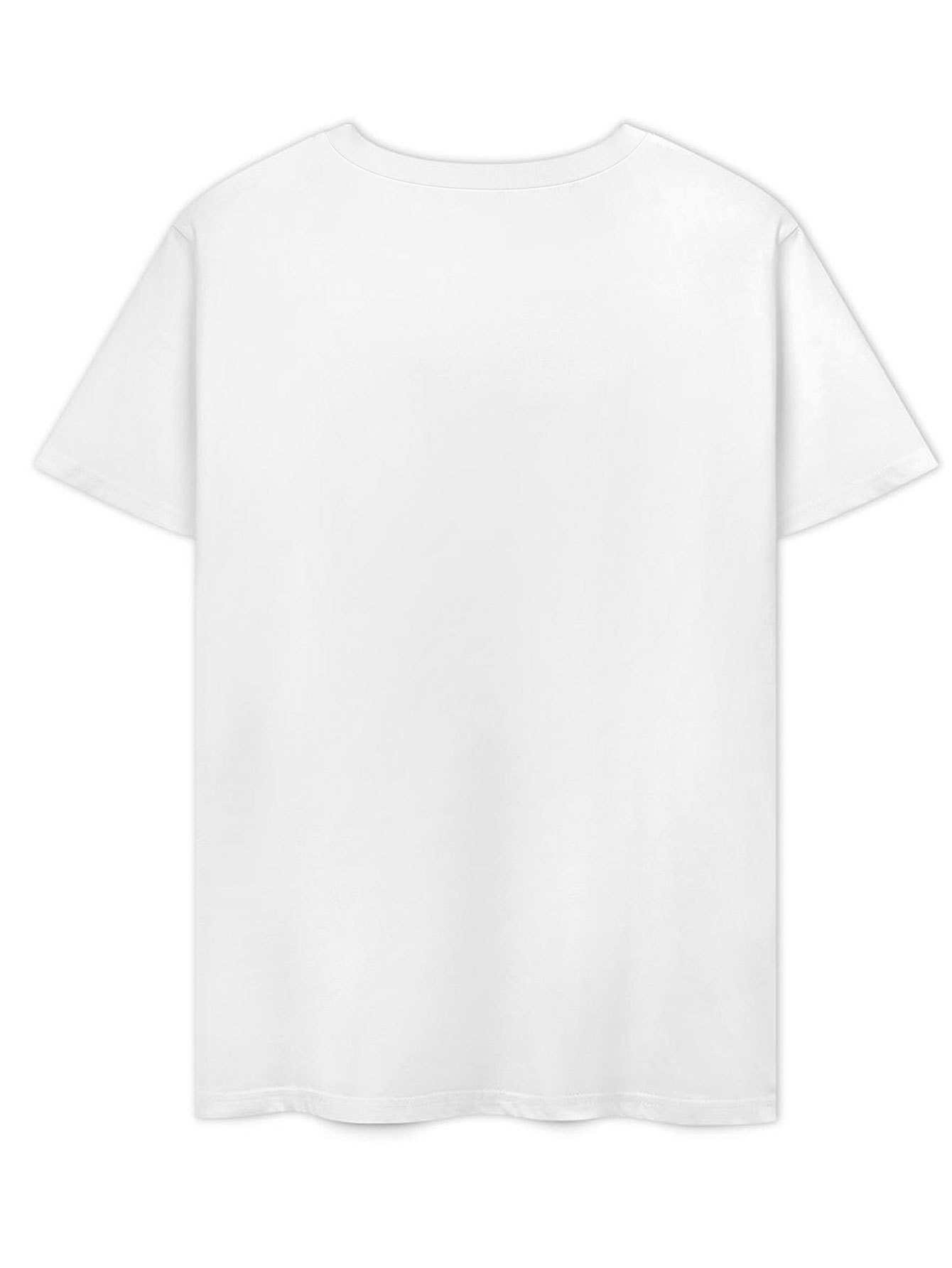 T-Shirt décontracté à manches courtes et col rond pour femme, grande taille, imprimé Floral, noir avec fleurs bleues et blanches, vêtements toutes saisons
